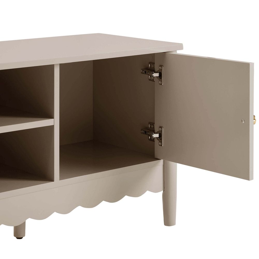 DUS-CC2-03945 Grade-C1 Dusk Betty Tv Unit for TVs up to 60" - Taupe RRP £159.00