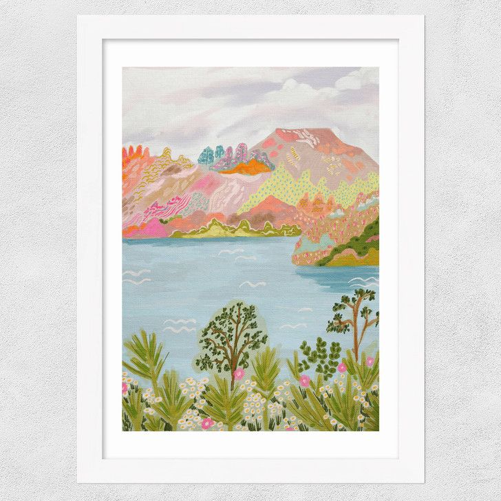 EAS-CCG-00040 Grade-C0 East End Prints East End Prints Sendu by Kartika Paramita Studio 40x50 Oak Framed Art Print RRP £85.00