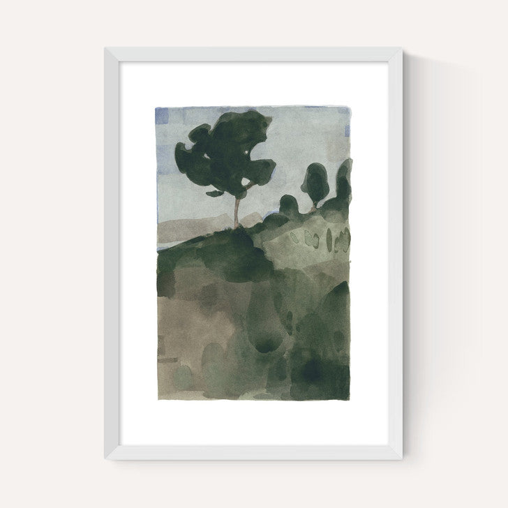 EAS-CCG-00068 Grade-C0 East End Prints East End Prints The Slope II by Jörgen Hansson 40x50 Black Framed Art Print RRP £85.00