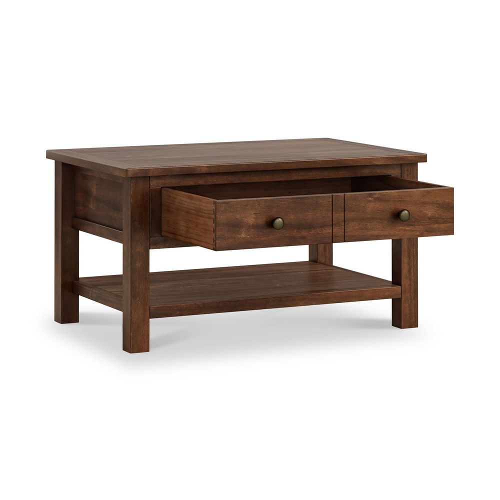 ROS-OUT-00658 Grade-C1 Roseland Furniture Duchy Acacia Coffee Table RRP £199.95