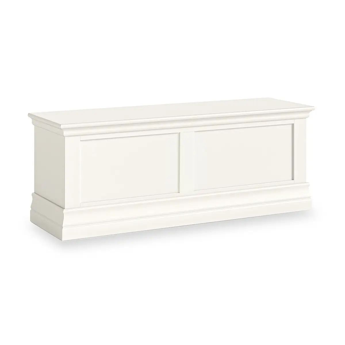 Roseland Grade B Furniture Ingleby Coconut White Blanket Box RRP £260