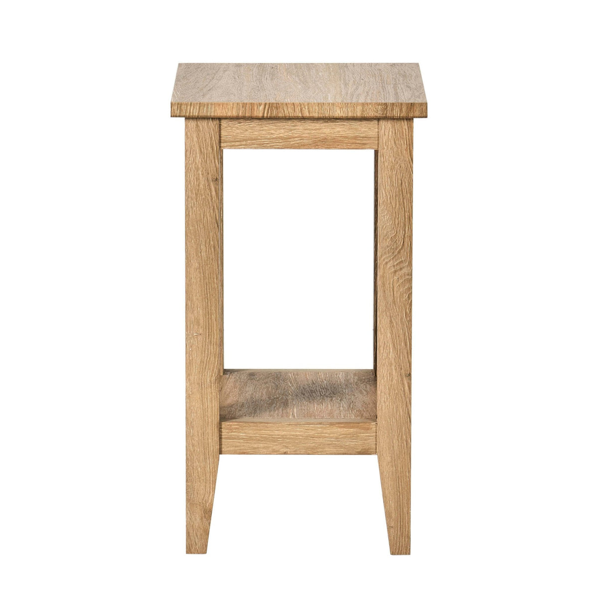 DUS-CC2-08648 Grade-B Dusk Nell Side Table - Light Wood RRP £39.00