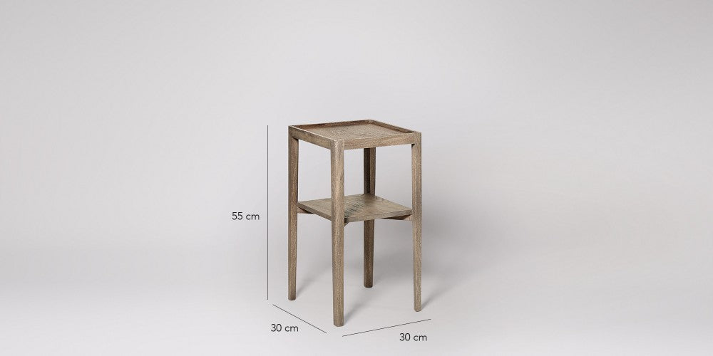 SWO-CCG-03128 Grade-B Swoon Eide Side Table in Sandblasted Mango RRP £149.00