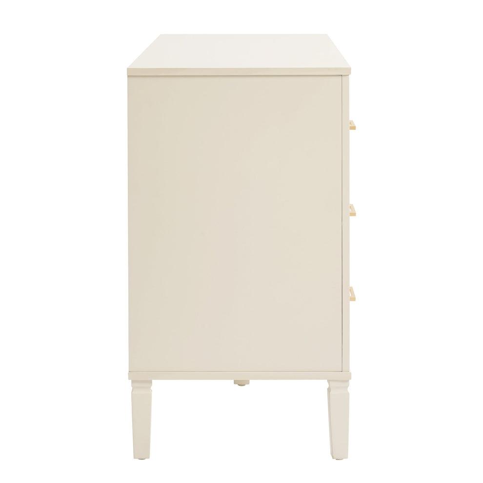DUS-CC2-05951 Grade-B Dusk Sienna 6 Drawer Chest - Cream RRP £259.00