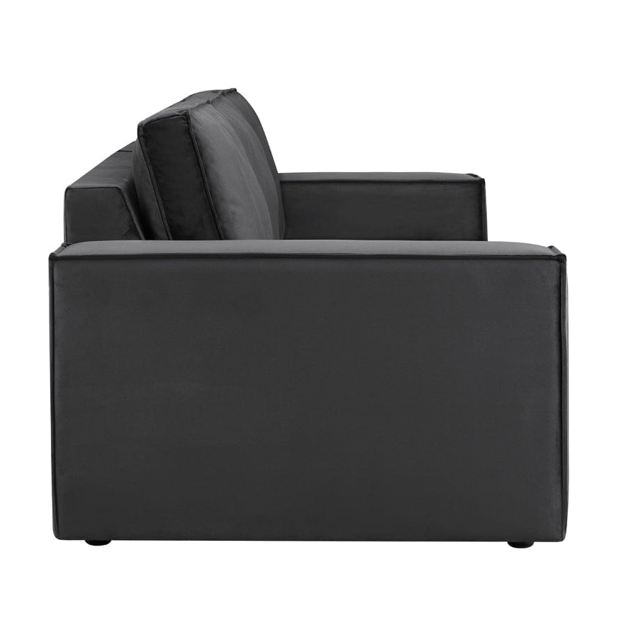 Dusk Grade B Brooklyn Ink Velvet 3 Seater Sofa RRP £799
