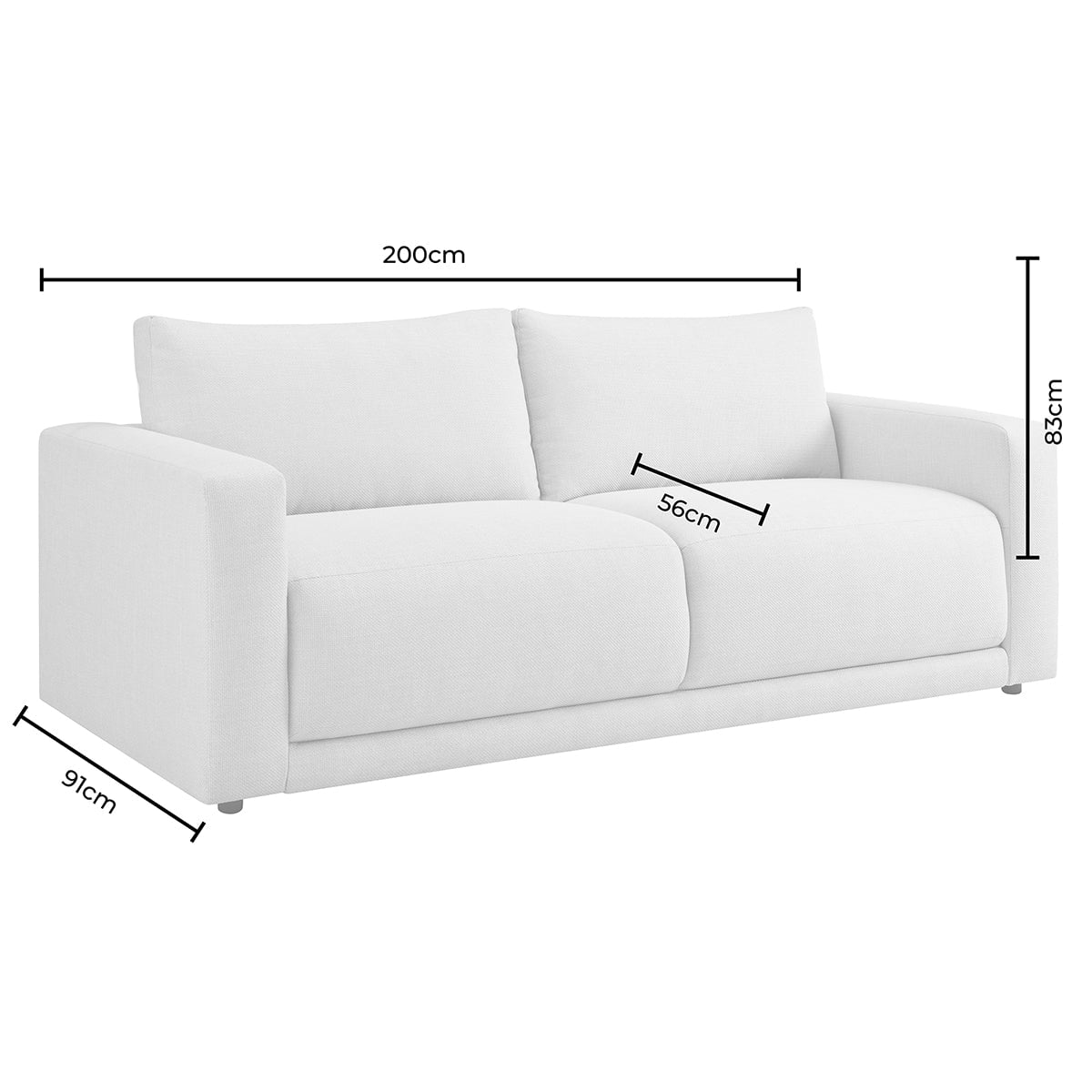 Dusk Grade B Chicago Chenille Dark Rust 3 Seater Sofa RRP £512