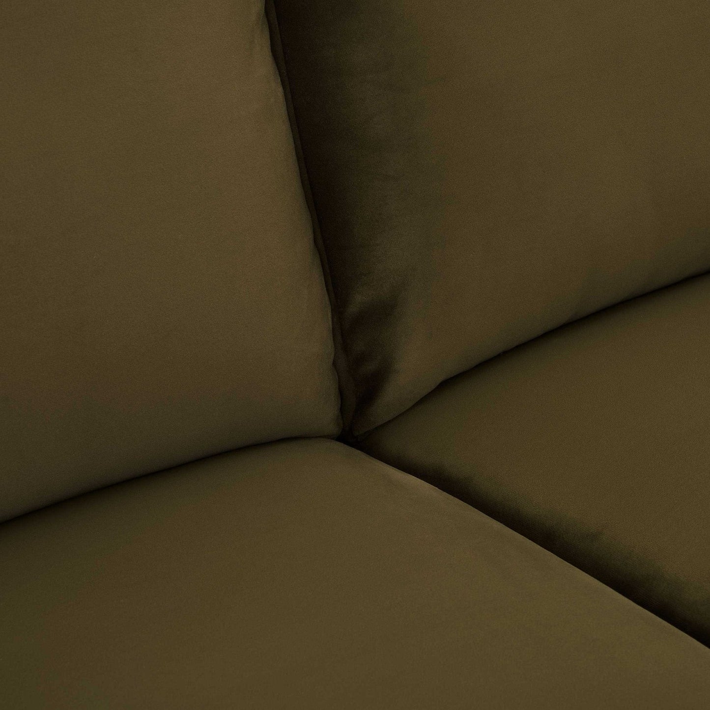 Dusk Grade B Chicago Rich Green Velvet 3 Seater Sofa RRP £569