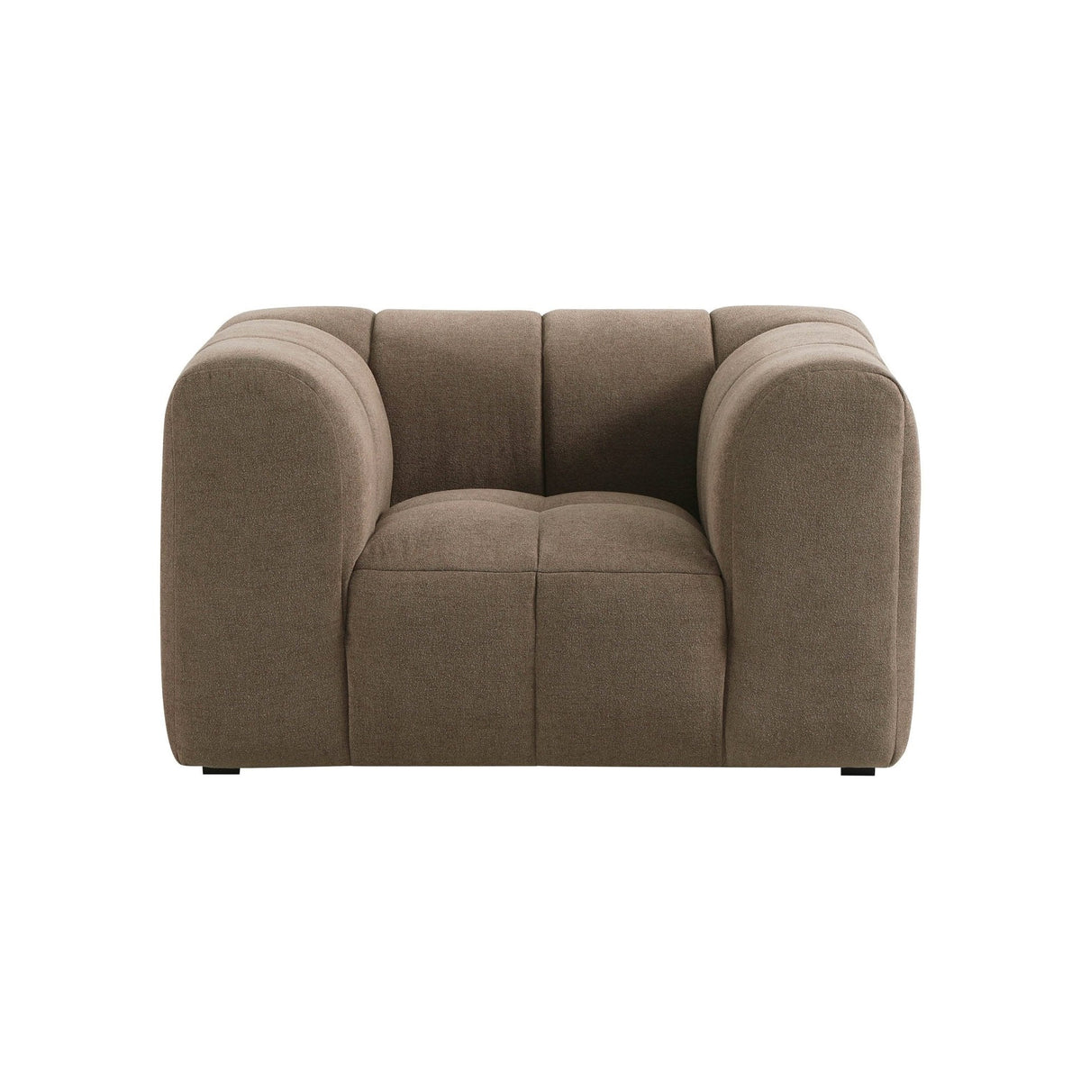 Dusk Manhattan Grade B Chenille Mushroom Loveseat RRP £539