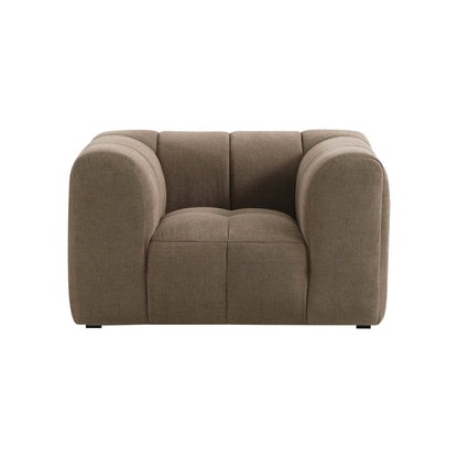 Dusk Manhattan Grade B Chenille Mushroom Loveseat RRP £539