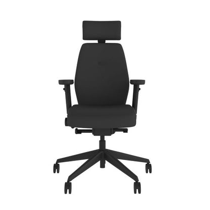 Grade-B Posturite Positiv SE Black Medium Back Ergonomic Office Chair RRP £1149.97