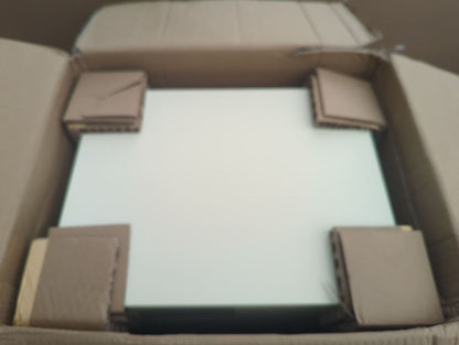 ROS-OUT-00031 Grade-C0 Roseland Furniture Colette 3 Drawer Bedside Table - Cream RRP £124.95