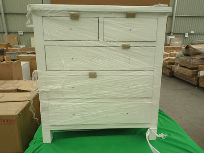 ROS-OUT-00358 Grade-C3 Roseland Furniture Cornish 2 Over 3 Chest RRP £329.95