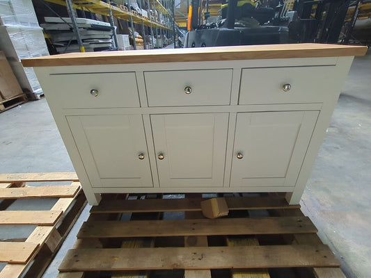 ROS-OUT-00659 Grade-C1 Roseland Furniture Farrow Large Sideboard RRP £369.95