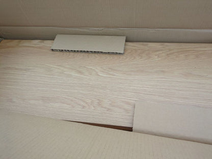 ROS-OUT-00184 Grade-C1 Roseland Furniture London Oak Large Smart TV Stand RRP £224.95