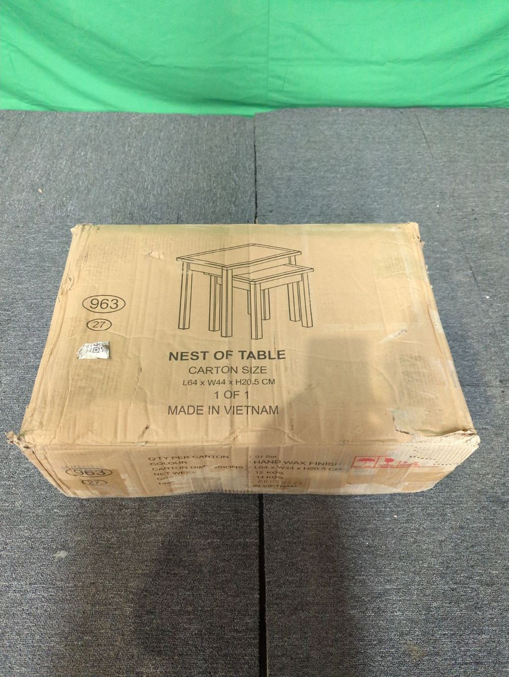 Lot of 10 x Roseland Furniture items grade-C1 Good with faults RRP £1881.50