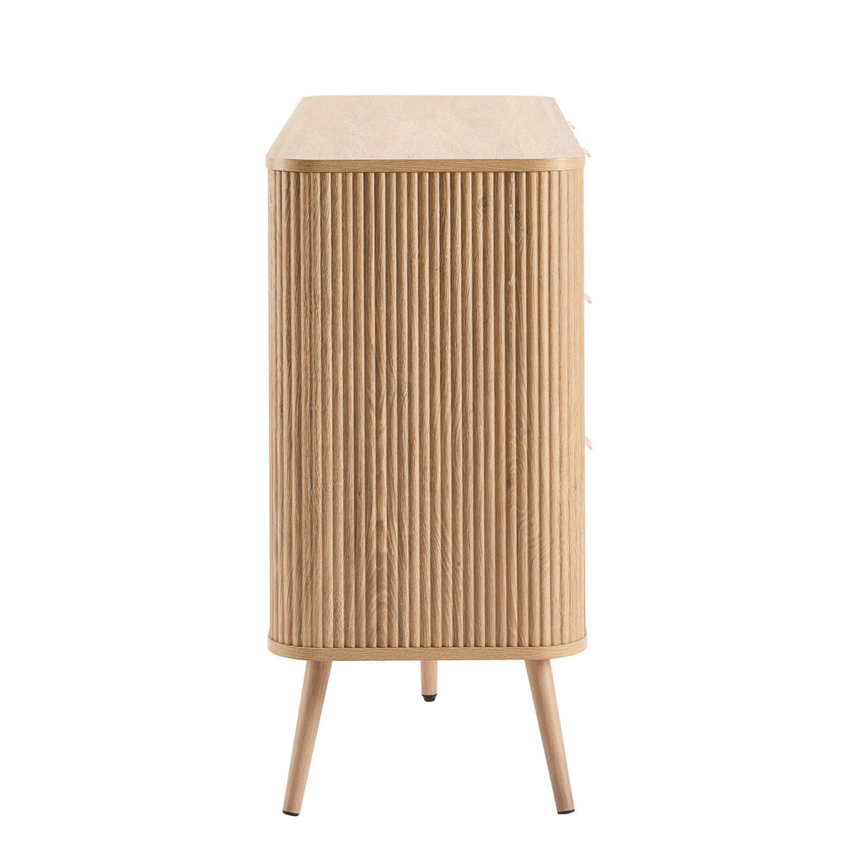 Dusk Grade B Hattie Light Wood 6 Drawer Large Chest of Drawers RRP £279