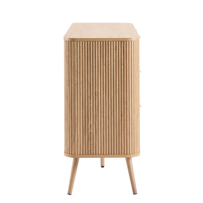 Dusk Grade B Hattie Light Wood 6 Drawer Large Chest of Drawers RRP £279