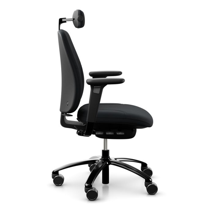 Posturite RH New Logic 200 Black Medium Back Ergonomic Office Chair RRP £1624