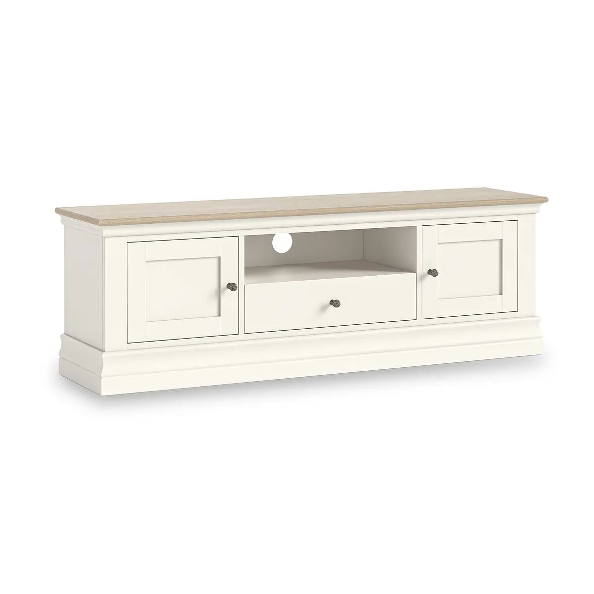 Roseland Grade B Furniture Linden Cream 150cm TV Unit RRP £395