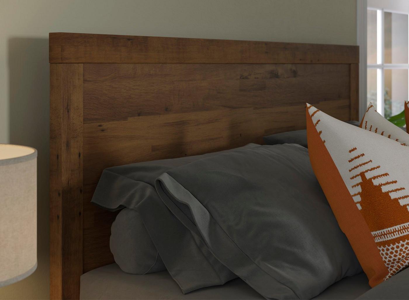 DRE-BED-00121 Grade-C1 Dreams Tribeca Double Wooden Ottoman RRP £599.00