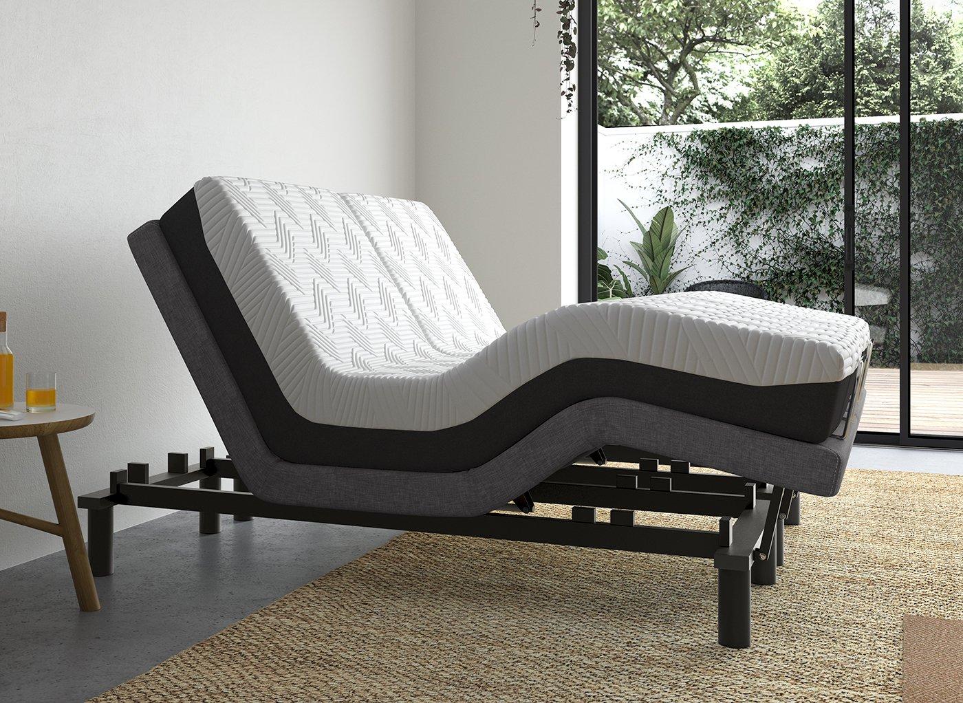 DRE-BED-00237 Grade-B Dreams Sleepmotion 200 u&i Adjustable Split Platform Bed Frame Super King RRP £1399.00