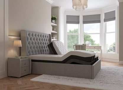 Dreams Deacon Grade B Sleepmotion Grey 200 u&i Adjustable King Size Bed RRP £2298