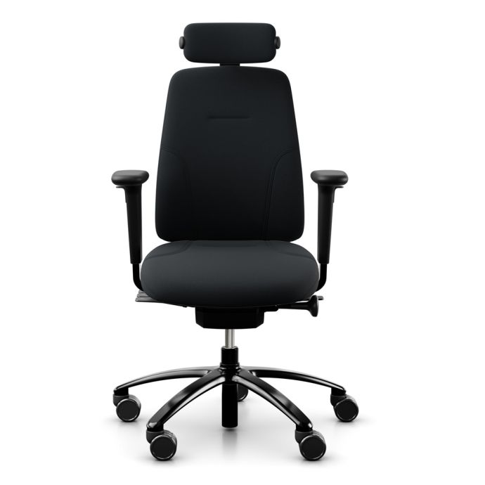 Posturite RH New Logic 200 Black Medium Back Ergonomic Office Chair RRP £1624