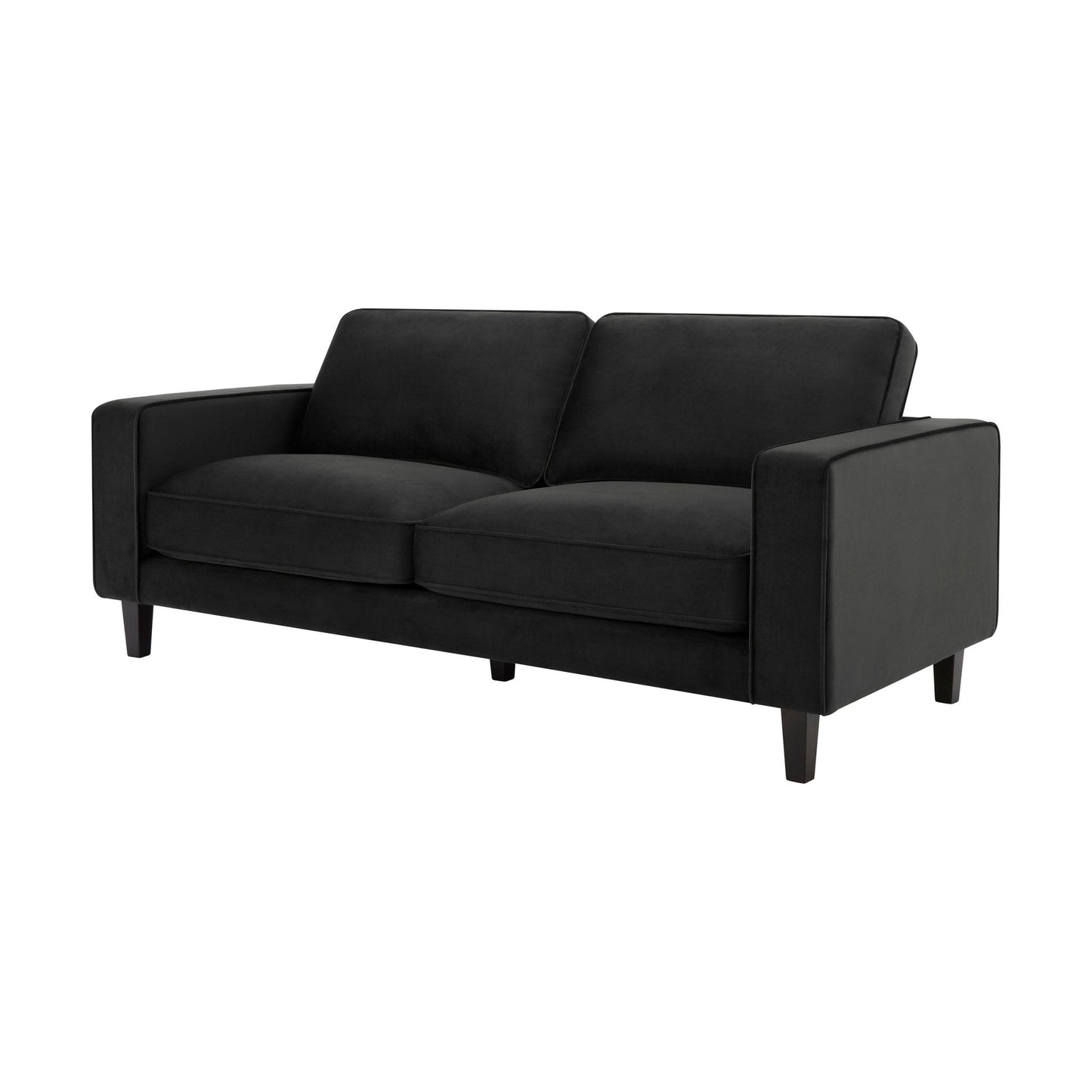 Dusk Grade B Soho Ink Velvet 3 Seater Sofa RRP £569