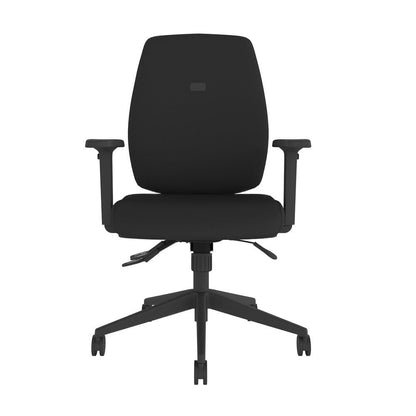 Posturite Grade B Positiv ME600 Black Square Back Ergonomic Office Chair RRP £544