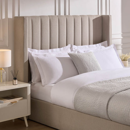Dusk Madison Grade B Stone Grey Super King Ottoman Storage Bed RRP £489
