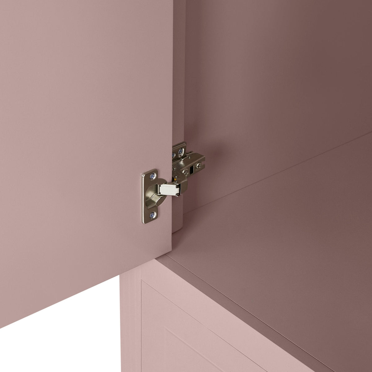 Dusk Grade B Sienna Dusty Mauve 2 Door Double Wardrobe with Drawer RRP £319