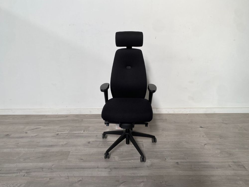 Posturite Positiv Grade BC Plus Black High Back Ergonomic Office Chair RRP £1223