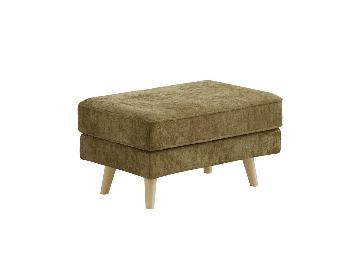 DRE-FUR-00340 Grade-C0 Dreams Ballymena Footstool in Moss RRP £199.00