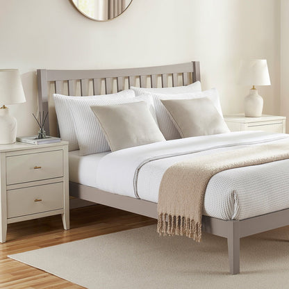 Dusk Grade B Dartmouth Taupe Pine King Size Bed Frame RRP £219