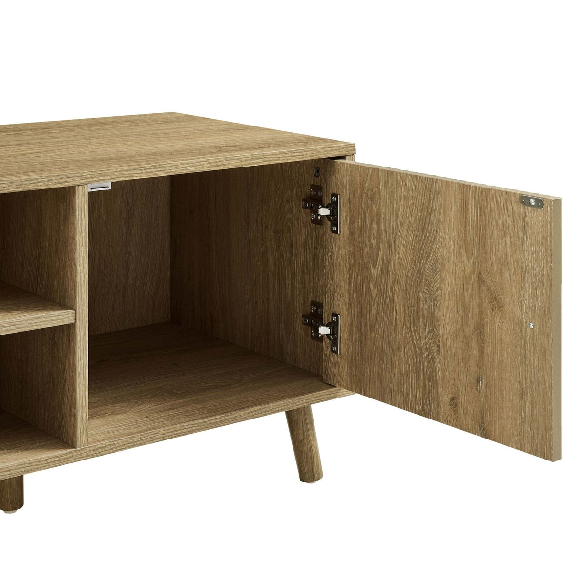 Dusk Grade B Dora Light Wood TV Unit for TVs up to 60" RRP £209