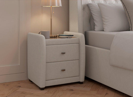 DRE-FUR-00331 Grade-C0 Dreams Deacon Natural Bedside RRP £179.00