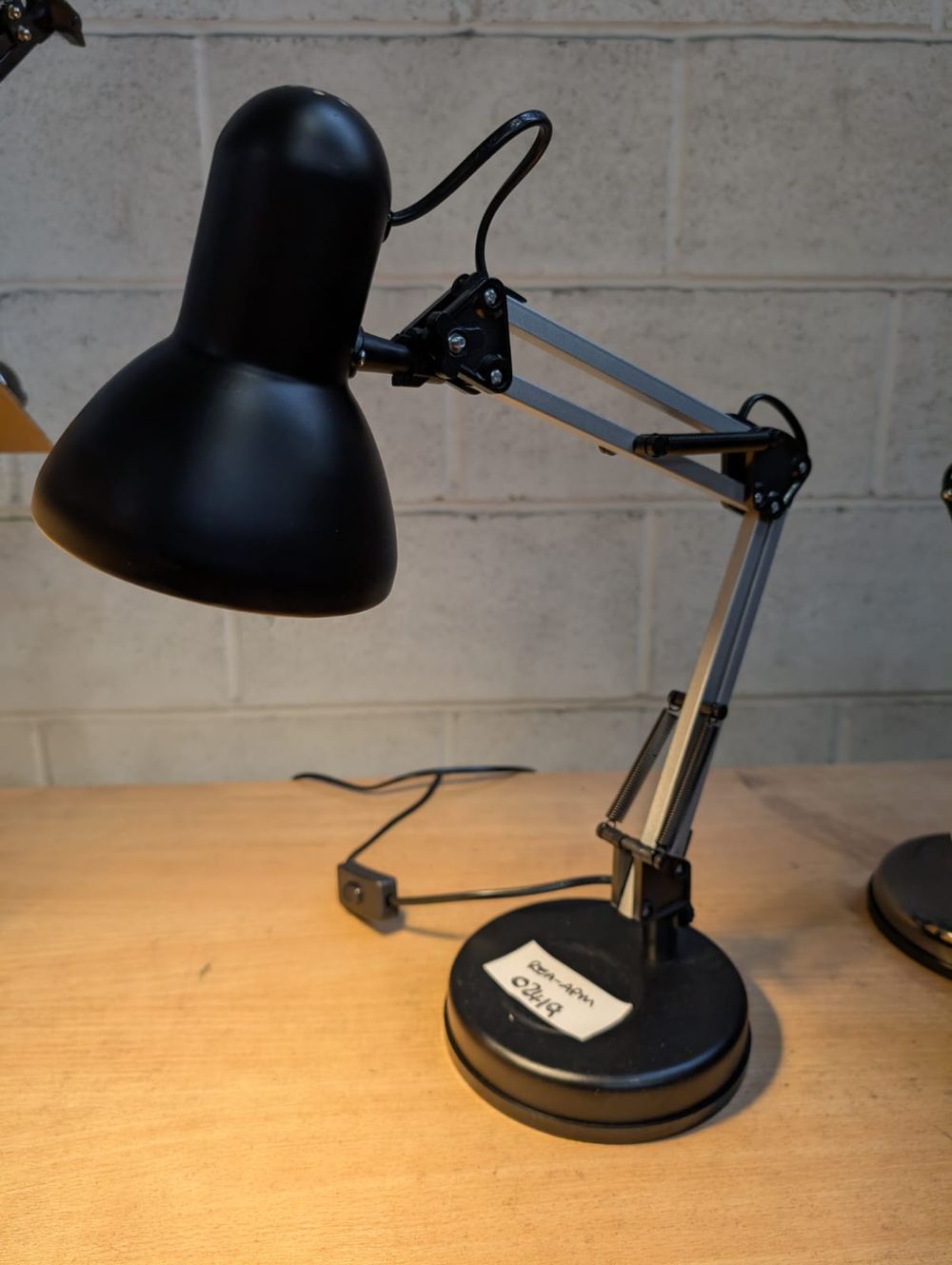 Agile Desk Table Lamp in Matt Black RRP ƒâ€š£50