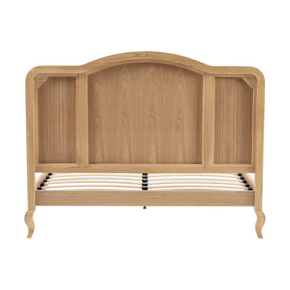 DUS-CC2-03934 Grade-B Dusk Annecy Kingsize Rattan Bed Frame - Natural RRP £305.00