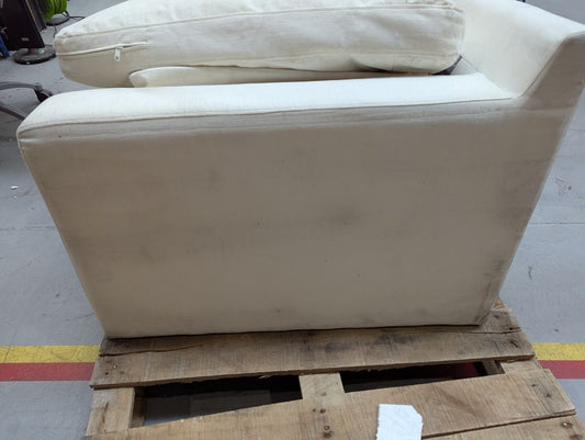 DUS-CC2-06216 Grade-C2 Dusk Cairo Feather 2 Seater Sofa - Vanilla RRP £773.00