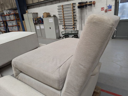 DUS-CC2-01159 Grade-C2 Dusk Seattle Double Click Clack Sofa Bed - Corduroy - Pebble RRP £389.00