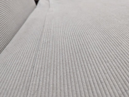 DUS-CC2-01159 Grade-C2 Dusk Seattle Double Click Clack Sofa Bed - Corduroy - Pebble RRP £389.00