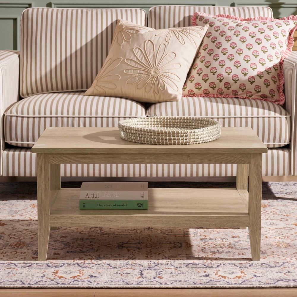 DUS-AUC-03695 Grade-C0 Dusk Nell Coffee Table - Light Wood RRP £99.00