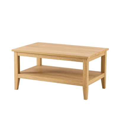 DUS-AUC-03695 Grade-C0 Dusk Nell Coffee Table - Light Wood RRP £99.00