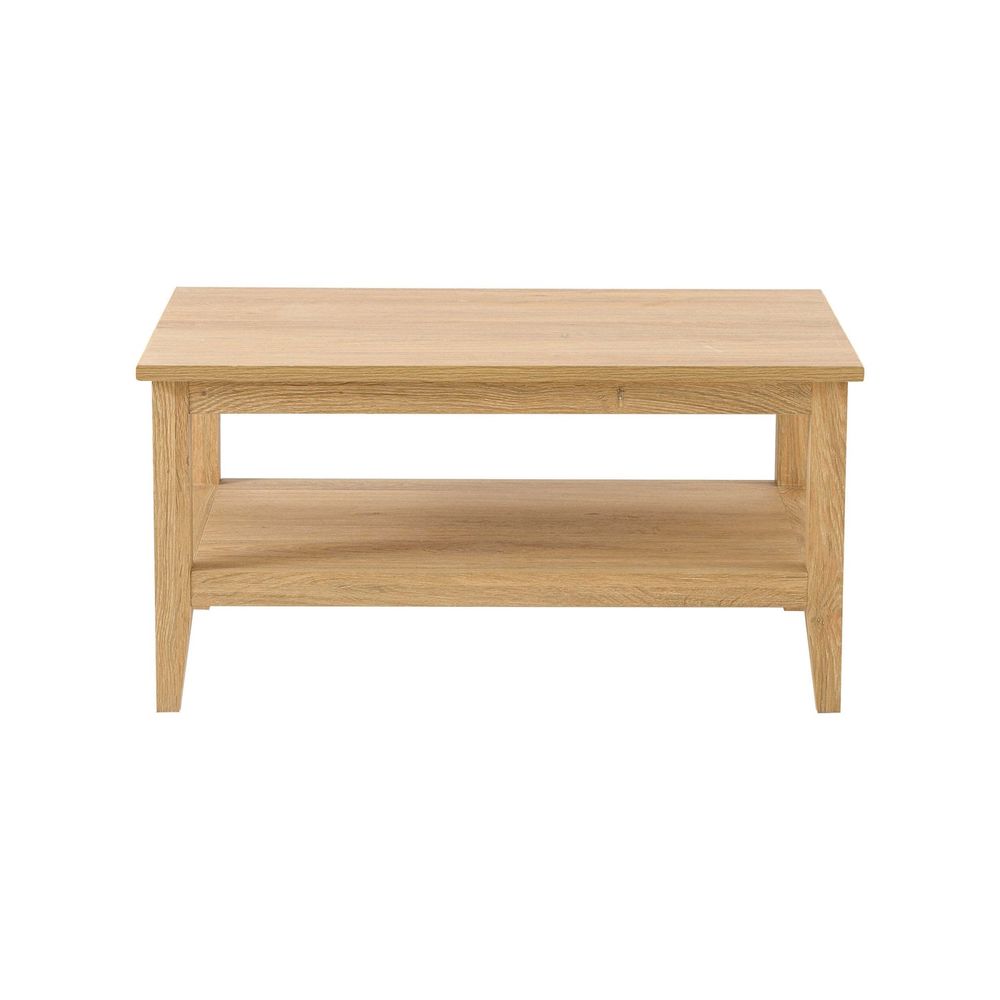 DUS-AUC-03695 Grade-C0 Dusk Nell Coffee Table - Light Wood RRP £99.00