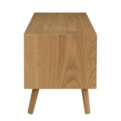DUS-CC2-03251 Grade-C1 Dusk Heidi Tv Unit - Light Wood RRP £237.00