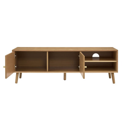 DUS-CC2-03251 Grade-C1 Dusk Heidi Tv Unit - Light Wood RRP £237.00