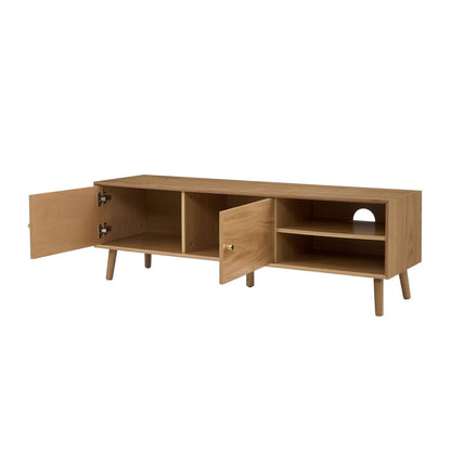 DUS-CC2-03251 Grade-C1 Dusk Heidi Tv Unit - Light Wood RRP £237.00