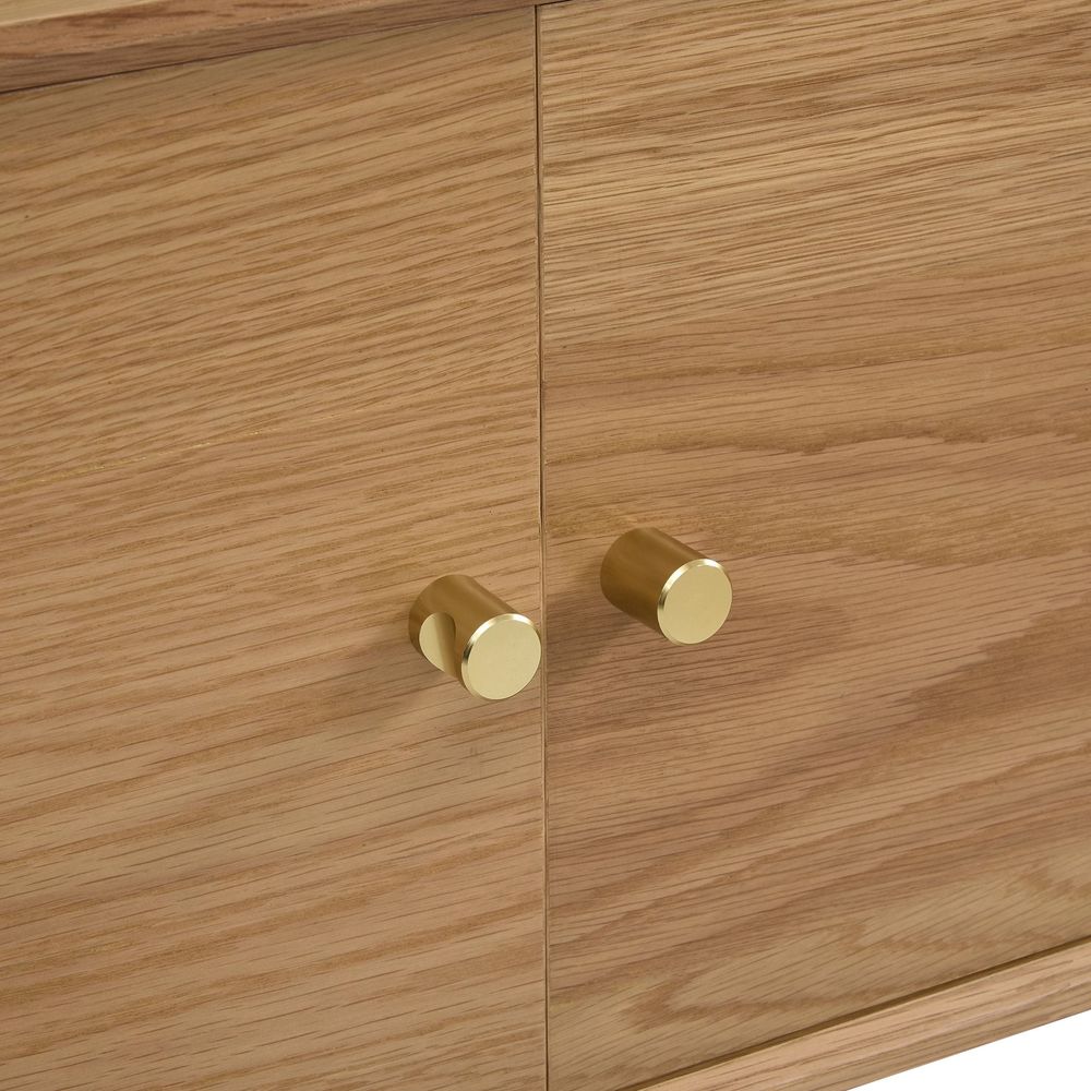 DUS-CC2-03251 Grade-C1 Dusk Heidi Tv Unit - Light Wood RRP £237.00