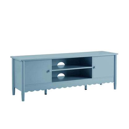 DUS-CC2-03941 Grade-B Dusk Betty Tv Unit for TVs up to 60" - Sky Blue RRP £111.00