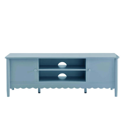 DUS-CC2-03942 Grade-B Dusk Betty Tv Unit for TVs up to 60" - Sky Blue RRP £111.00